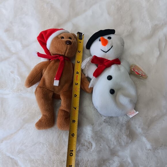 Ty beanie baby set of 2 - 1997 Teddy and 1996 Snowball with original tags - Picture 14 of 14